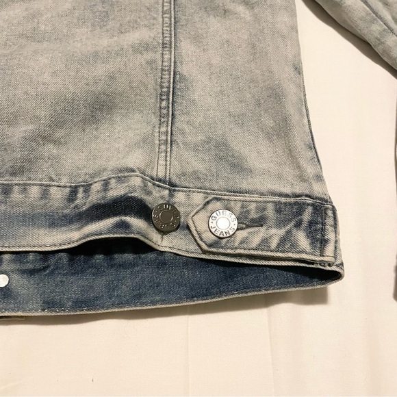 GUESS Women’s Denim Jean Jacket Size Small - Picture 16 of 16